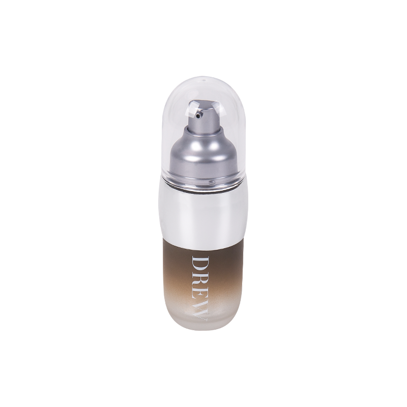Capsule-Shaped Portable Airless Pump Lotion Bottle 