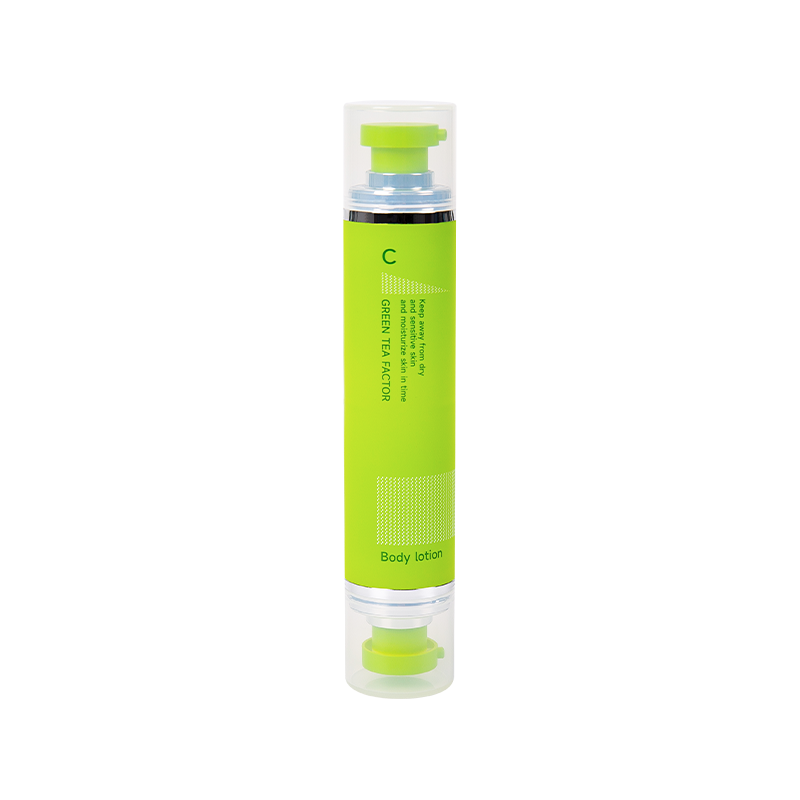 Double Head Airless Pump Lotion Bottle 