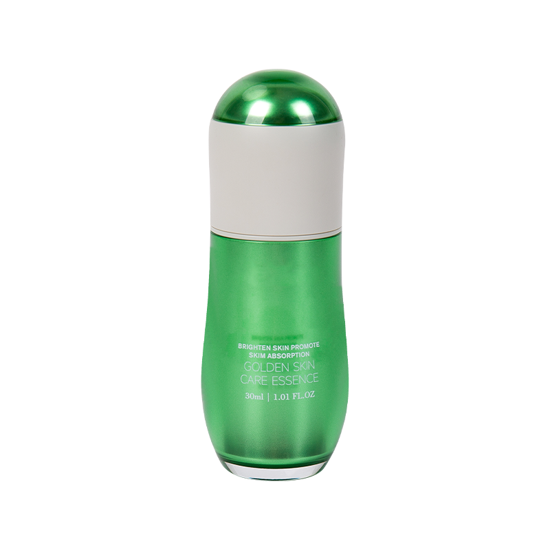 Metal Texture Capsule-Shaped Lotion Bottle 