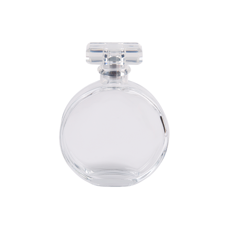 Oval Transparent Perfume Bottle