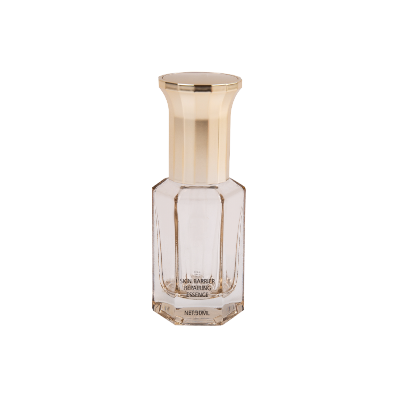 30ml Octagonal Glass Serum And Essential Oil Bottle