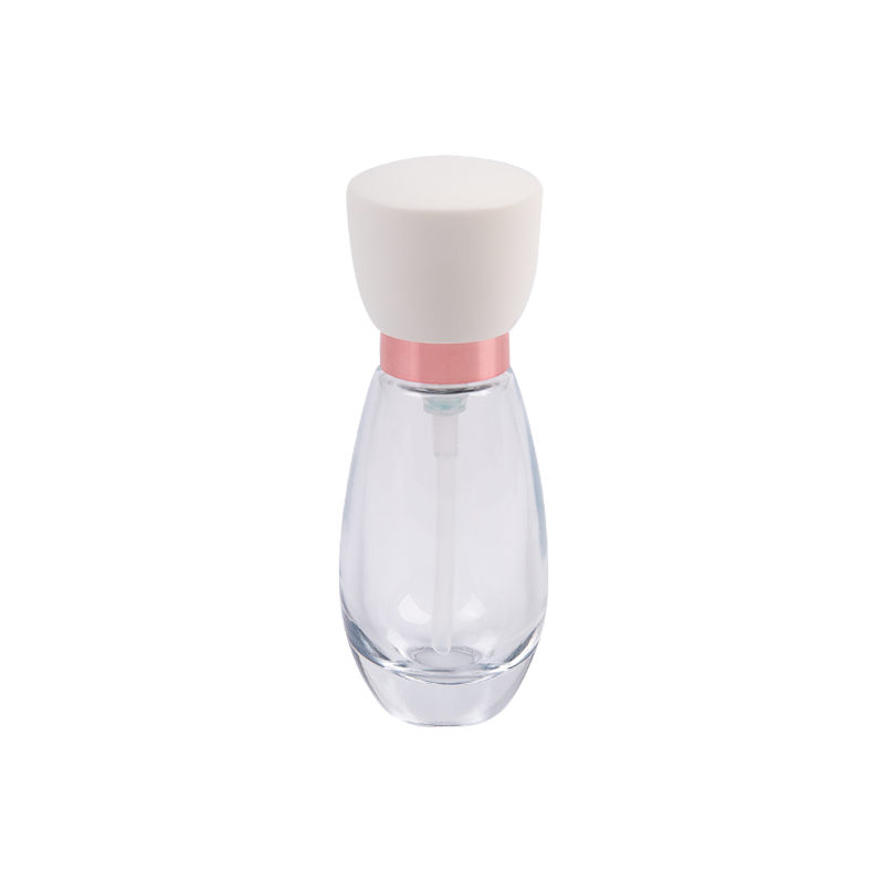 30ml Frost Glass Cosmetic Bottle with ABS Cap