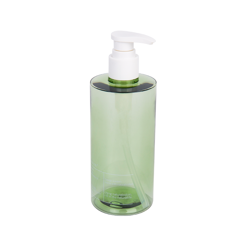 300ml Elegant Tall Green PETG Pump Bottle