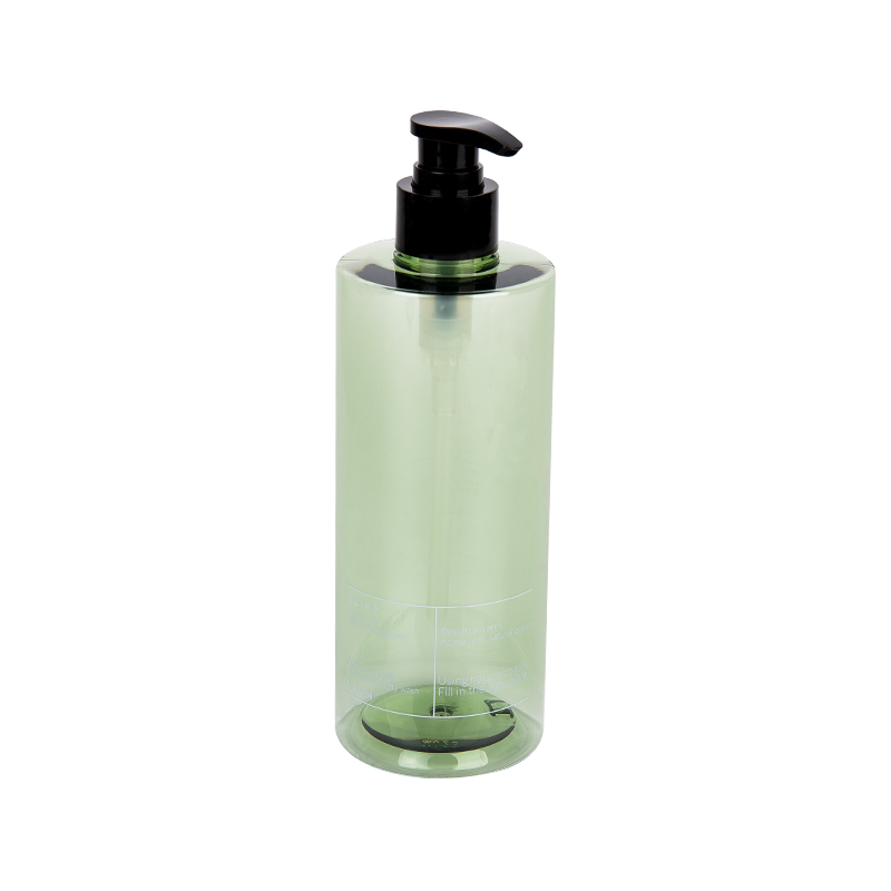 500ml Elegant PETG Green Pump Bottle